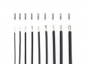 Siliconendraadset meeraderig 24AWG 0,2mm2 5 kleuren x 10m